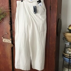 Lee Off-White Wide Leg Pants - NWT